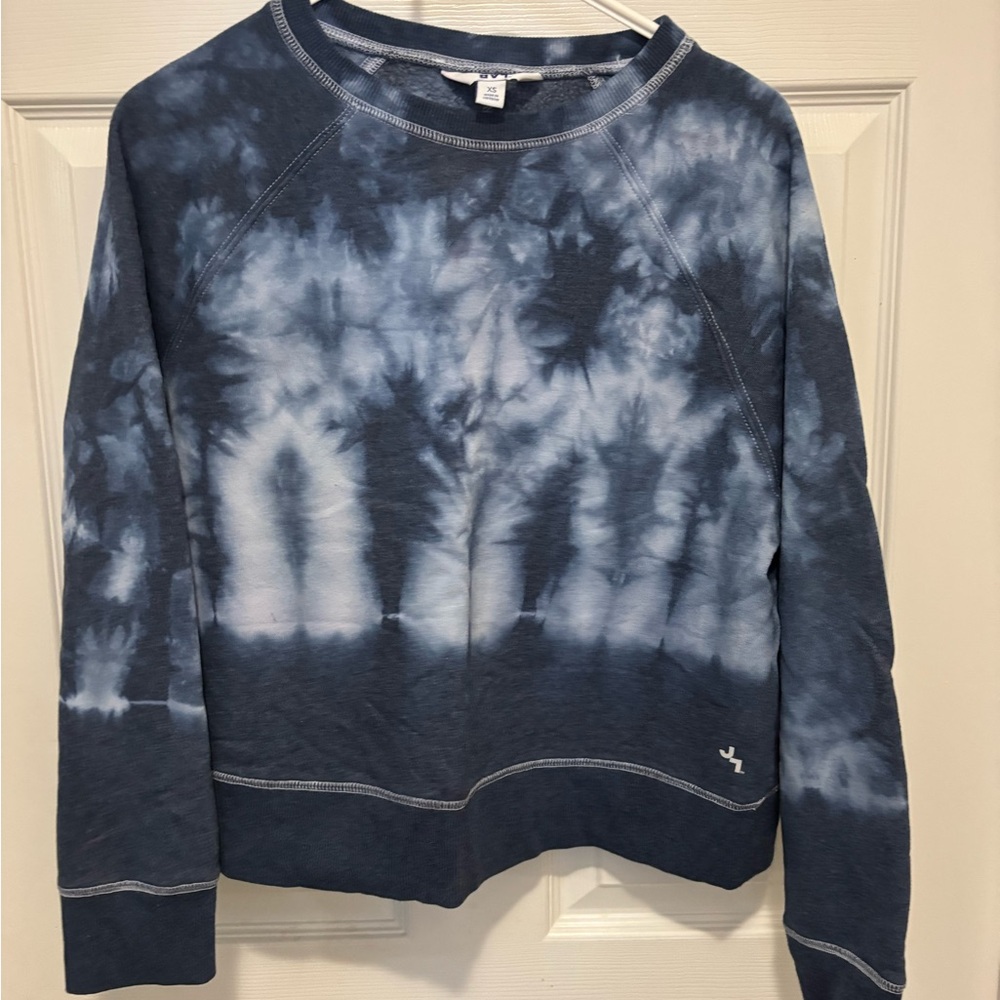 JoyLab Blue Tie-Dye Sweatshirt